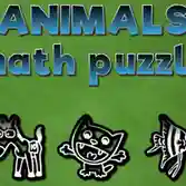 Animals math puzzles