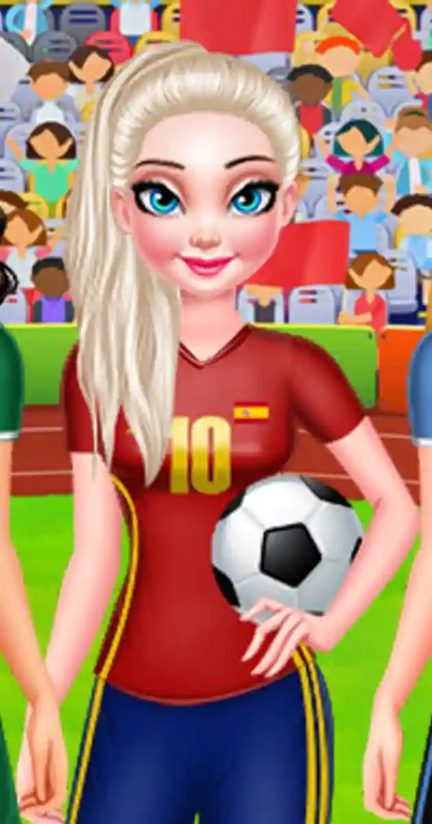 Bff Princess Vote For Football Free Online Games 🕹️ Play On Unvgames