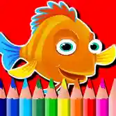 BTS Fish Coloring Book