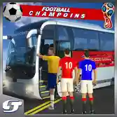 Football Players Bus Transport Simulation Game