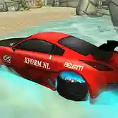 Incredible Water Surfing : Car Racing Game 3D