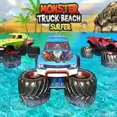 Monster Truck Water Surfing: Truck Racing Games