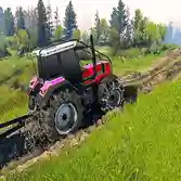 Real Chain Tractor Towing Train Simulator
