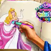 Sleepy Princess Coloring Book